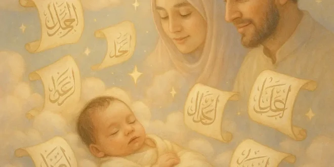 تفسير رؤية حلم تسمية اسم المولود في المنام لابن سيرين