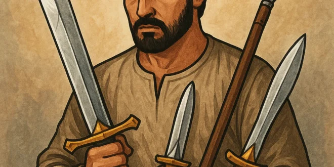 رؤية السلاح الأبيض في المنام: التفسير الكامل لابن سيرين والنابلسي